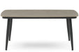 Coco Ibiza lounge/dining tuintafel 140 x 80 cm