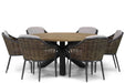 Coco Olivine/Rockville 160 cm dining tuinset 7-delig