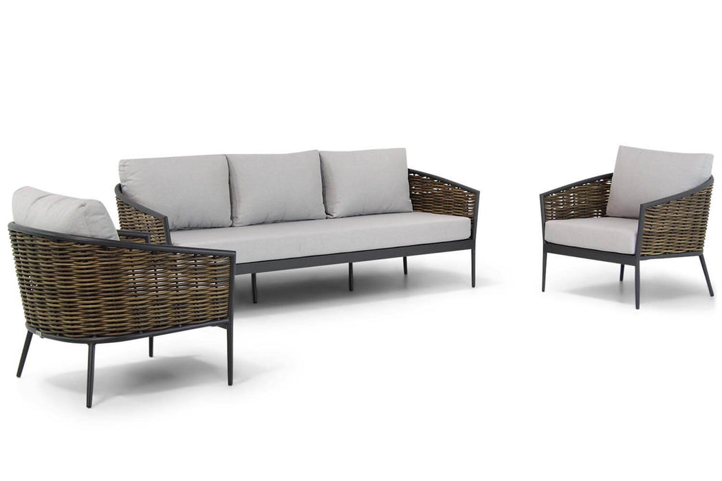 Coco Palm stoel-bank loungeset 3-delig