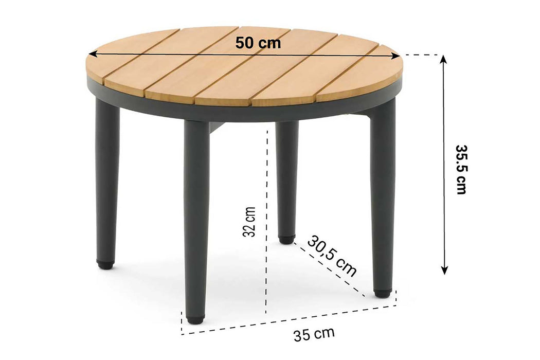 Coco Toscane loungetafel ø 50 cm - 22184