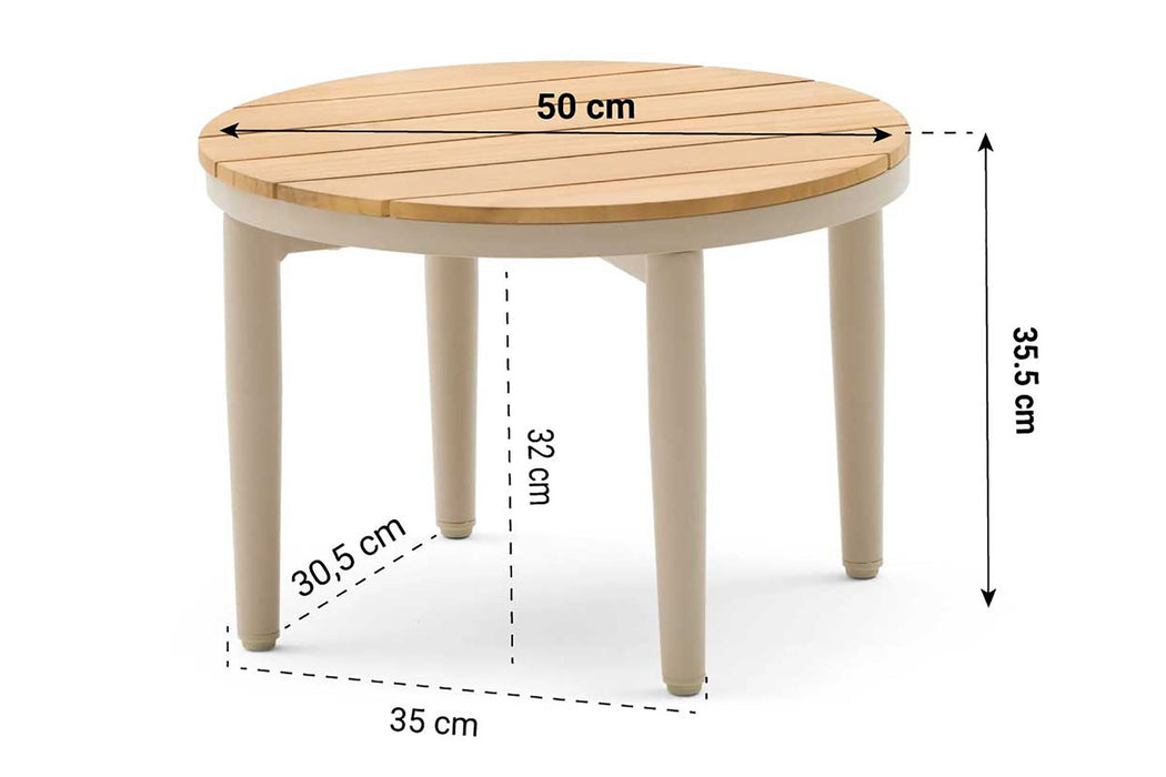 Coco Toscane loungetafel ø 50 cm - 22182