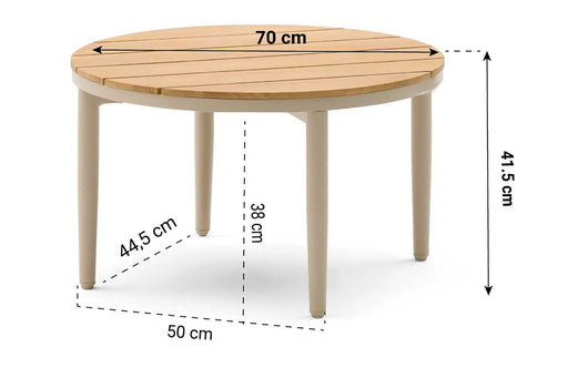 Coco Toscane loungetafel ø 70 cm - 22181