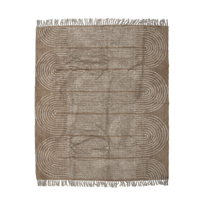 Bloomingville Vloerkleed Zeynep 150 x 215cm - Bruin