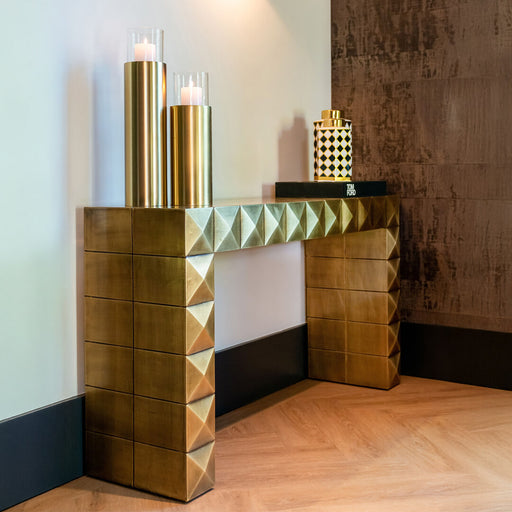 Richmond Sidetable Collada 137.5 x 36cm - Brushed Gold