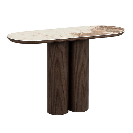 Richmond Sidetable Langford Keramiek, 120cm - Bruin