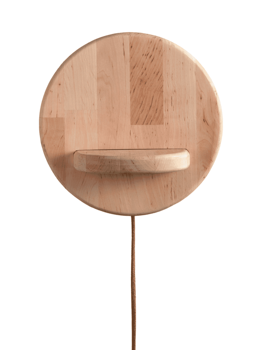 GOOD&MOJO Wandlamp Corsica Beukenhout - Naturel