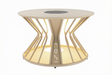 Cosilumia round Loft beige Ø 70 x 41 cm