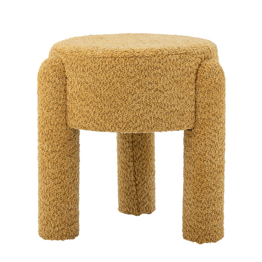 Bloomingville Krukje Bruno Bouclé stof - geel - ThatLyfeStyle