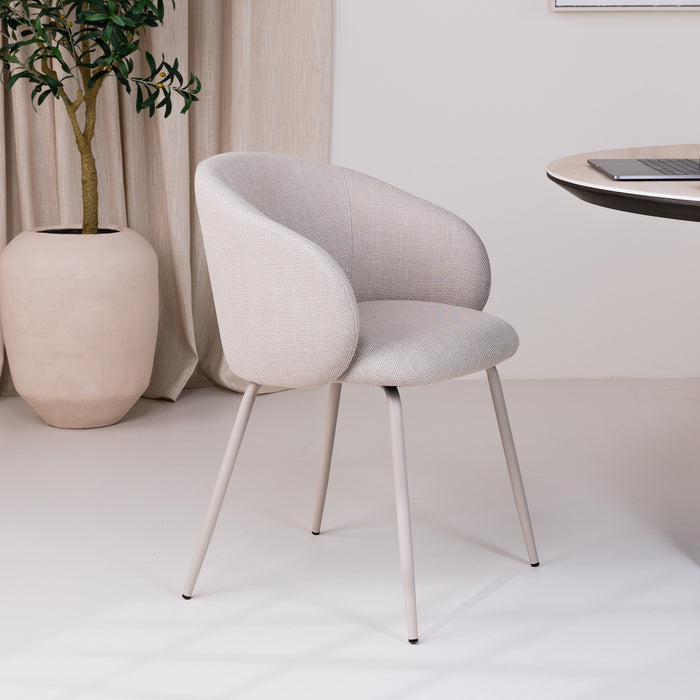 Bendt Eetkamerstoel Cristi Stof - Beige