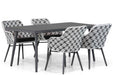 Lifestyle Crossway/Valencia 170 cm dining tuinset 5-delig - 9914