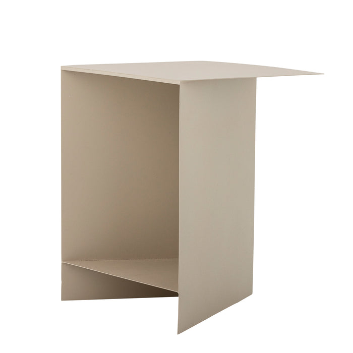 Bloomingville Bijzettafel Tasha 35cm - Beige - Vierkant