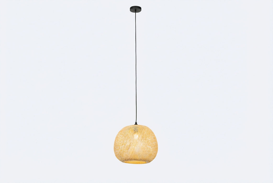 Oosterse buiten hanglamp bamboe IP44 - Rafael