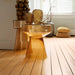 Light & Living Bijzettafel Dakwa Ø37cm - Okergeel - Rond