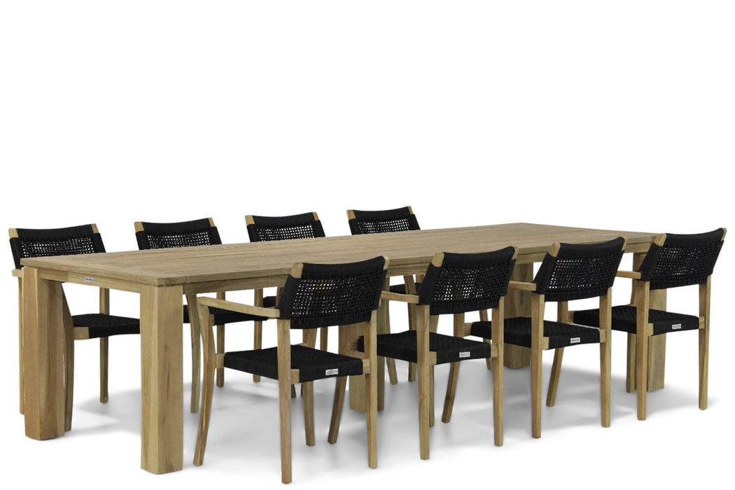 Lifestyle Dallas/Brighton 300 cm dining tuinset 9-delig-2