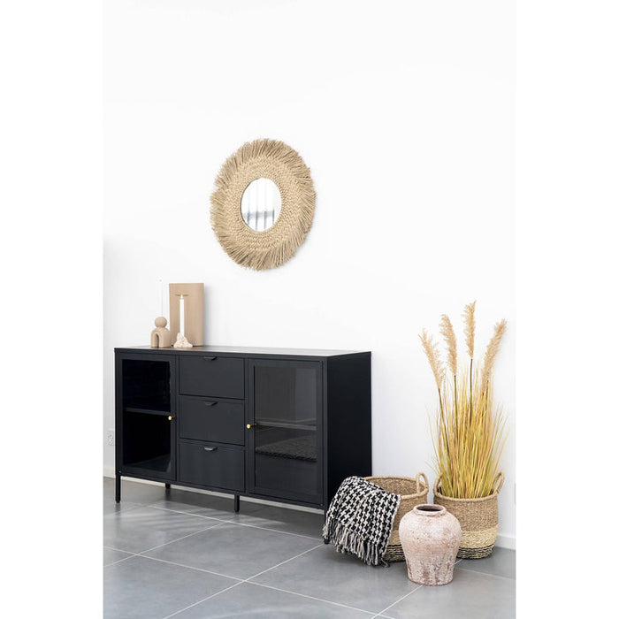 Plaid Side Katoen 130x180 zwart - ThatLyfeStyle