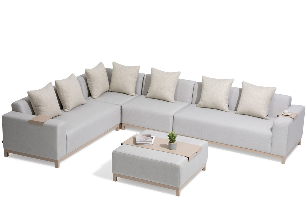 De Laan Soleil hoek loungeset 5-delig - 23137
