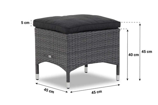 Garden Collections Denver lounge voetenbank