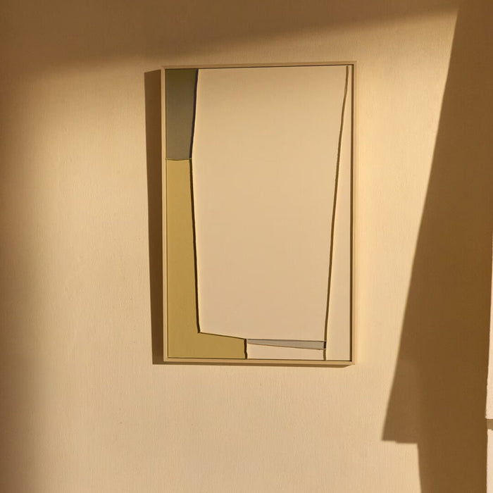 Kave Home Schilderij Deravia 90 x 60cm - Beige - ThatLyfeStyle