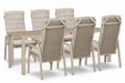Lifestyle Vivaro/Creta 205x90 cm dining tuinset 7-delig