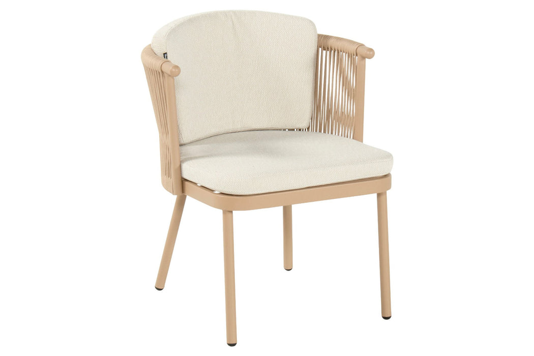 Hartman Toledo dining tuinstoel cappuccino