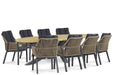 Lifestyle Verona/Diogo 280 cm dining tuinset 9-delig - 21567