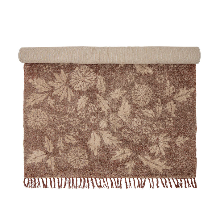 Bloomingville Vloerkleed Malu 140 x 200cm - Bruin
