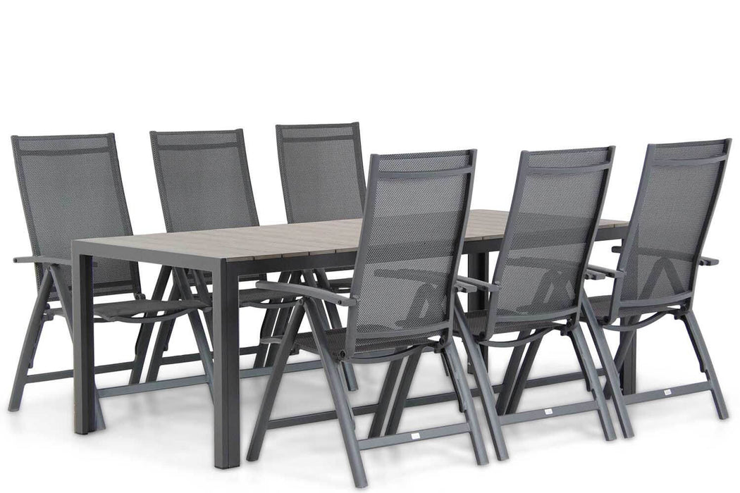 Presto Donato/Young 217 cm dining tuinset 7-delig