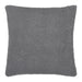 QUVIO Sierkussenhoes teddy - 45x45cm - Donker grijs