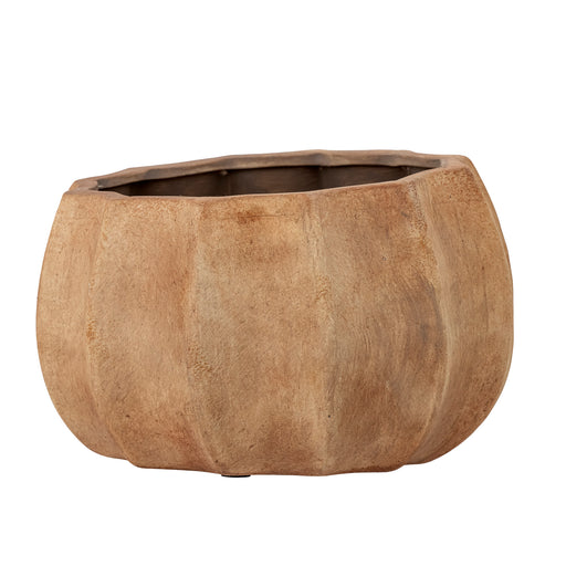 Bloomingville Bloempot Conja Terracotta, 16cm hoog - Bruin - ThatLyfeStyle