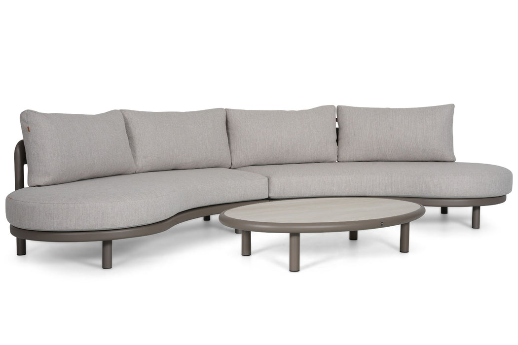 Santika Wave hoek loungeset 3-delig - 25995