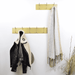 Urban Interiors Kapstok Factory Met 6 haken - Goud