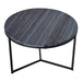 Urban Interiors Bijzettafel Loft 42 Marmer, Ø60cm - Zwart - Rond
