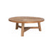 DTP Home Ronde Salontafel Monastery Teakhout, 90cm - Naturel - Japandi