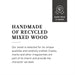 DTP Home Laptoptafel 'Timber' Hout en staal, 38 x 53cm - ThatLyfeStyle