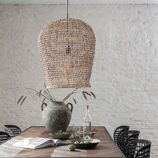 MUST Living Hanglamp Formentera Bananenblad - Naturel - ThatLyfeStyle