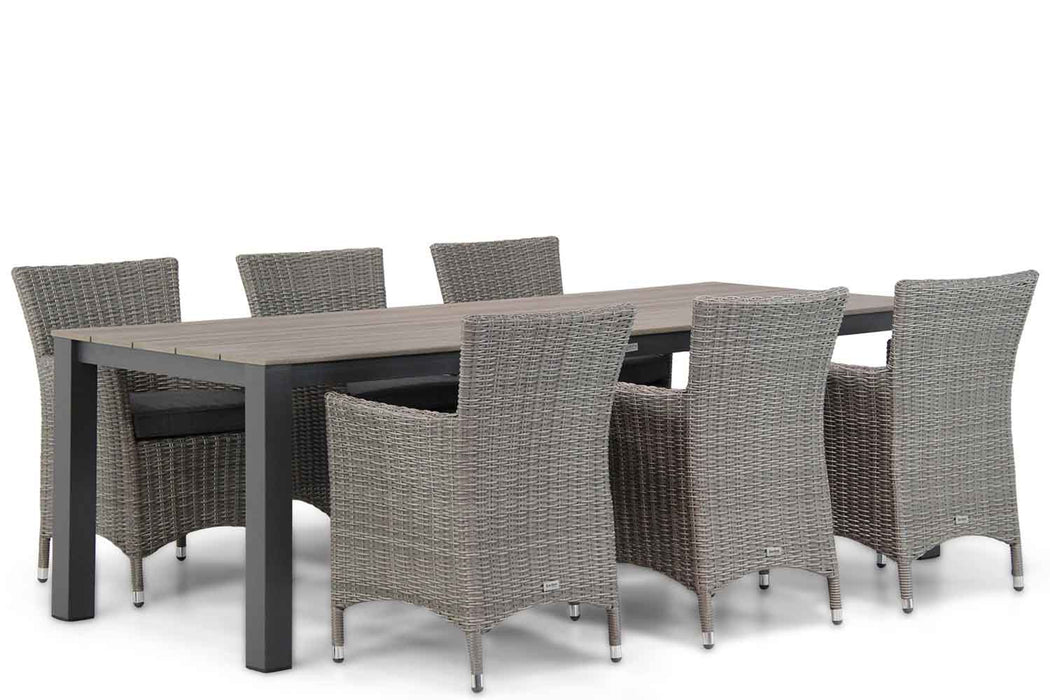 Garden Collections Dublin/Valley 240 cm dining tuinset 7-delig