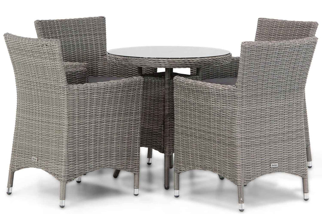 Garden Collections Dublin/Bolton 70 cm dining tuinset 5-delig