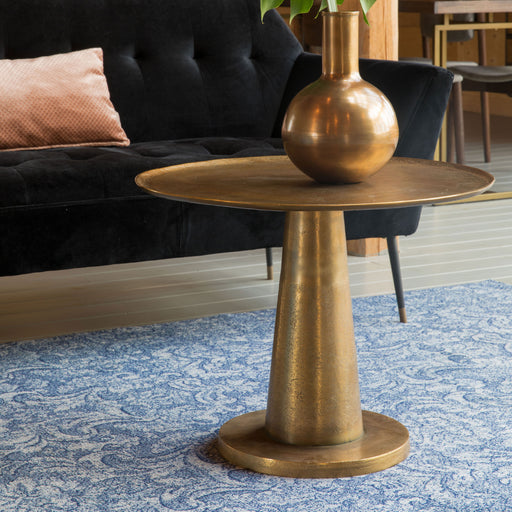 Dutchbone Bijzettafel Brute Brass, 63cm - Rond