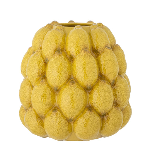Bloomingville Vaas Limone 22cm hoog - Geel - ThatLyfeStyle
