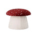 Bloomingville MINI Poef Lue Paddenstoel, 37cm - Rood