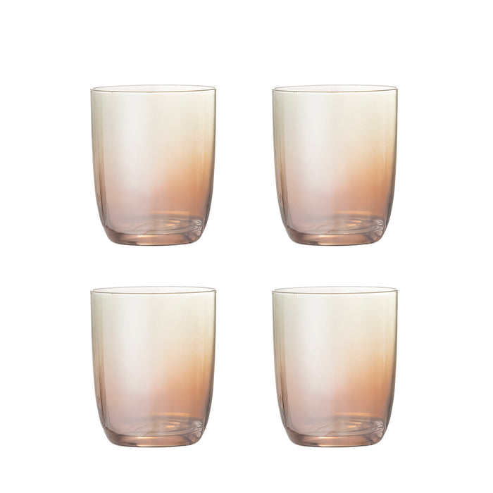 Bloomingville Drinkglas Aston Set van 4 stuks - Transparant