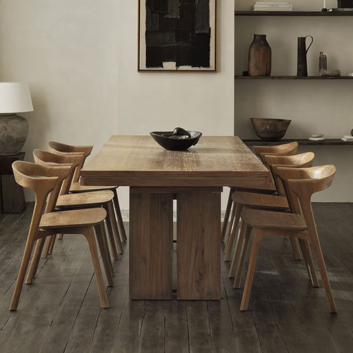 Ethnicraft Uitschuifbare Eettafel Double Hout, 200/300 x 100cm
