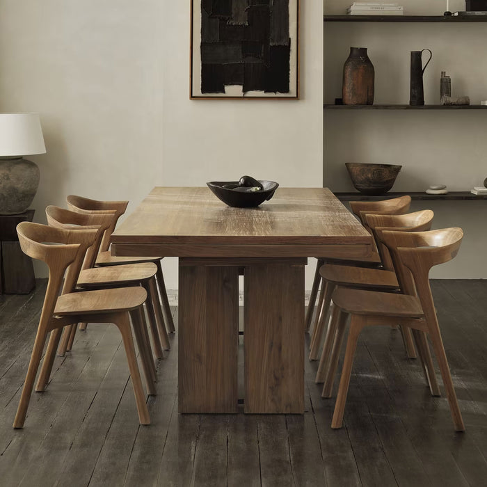 Ethnicraft Uitschuifbare Eettafel Double Hout, 200/300 x 100cm