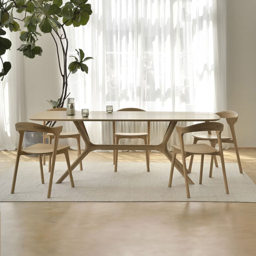 Ethnicraft Eettafel X Geolied Eikenhout - Naturel