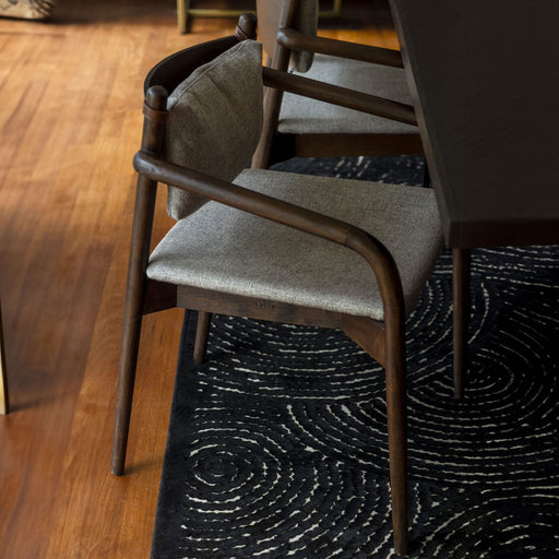 Dutchbone Eetkamerstoel Torrance met armleuning - Hout - ThatLyfeStyle