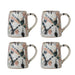 Bloomingville Mok Winnie Set van 4 stuks - Roze/Blauw