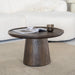 Eleonora Ronde Salontafel Ron Mangohout - Bruin, 66cm