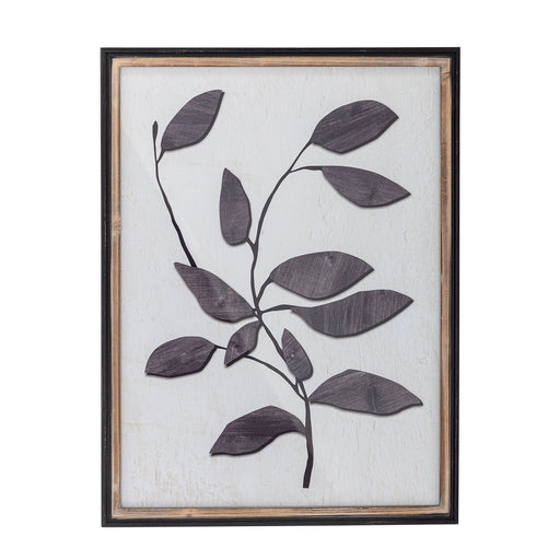 Bloomingville Wandpaneel Lousa Papier, 60 x 45cm - Zwart - ThatLyfeStyle