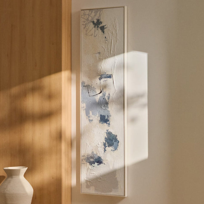 Kave Home Schilderij Erale 182 x 47cm - Blauw - ThatLyfeStyle