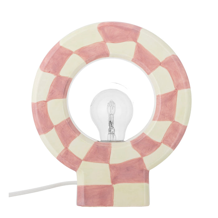 Bloomingville Tafellamp Vialini 24cm hoog - Roze